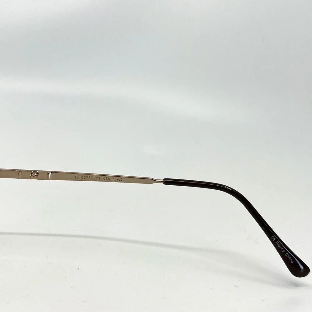 OnGuard OG085 W/Skull Gold Round Full Rim Eyeglasses Frames 52[]19 140 mm
